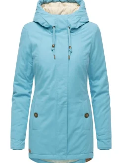 Ragwear Damen Winterjacke - Monadena Parka YOUMODO in blau