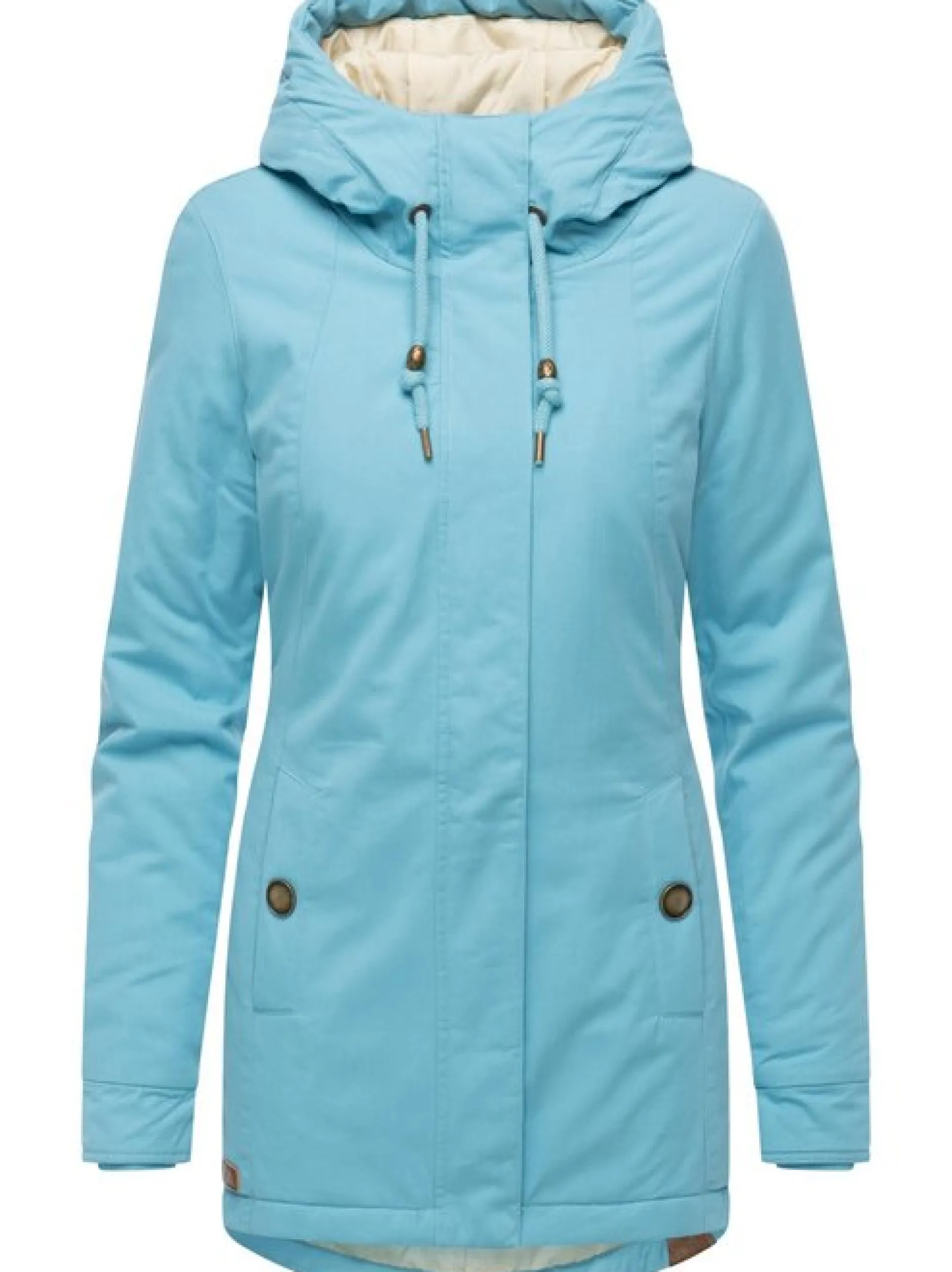 Ragwear Damen Winterjacke - Monadena Parka YOUMODO in blau