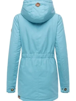 Ragwear Damen Winterjacke - Monadena Parka YOUMODO in blau