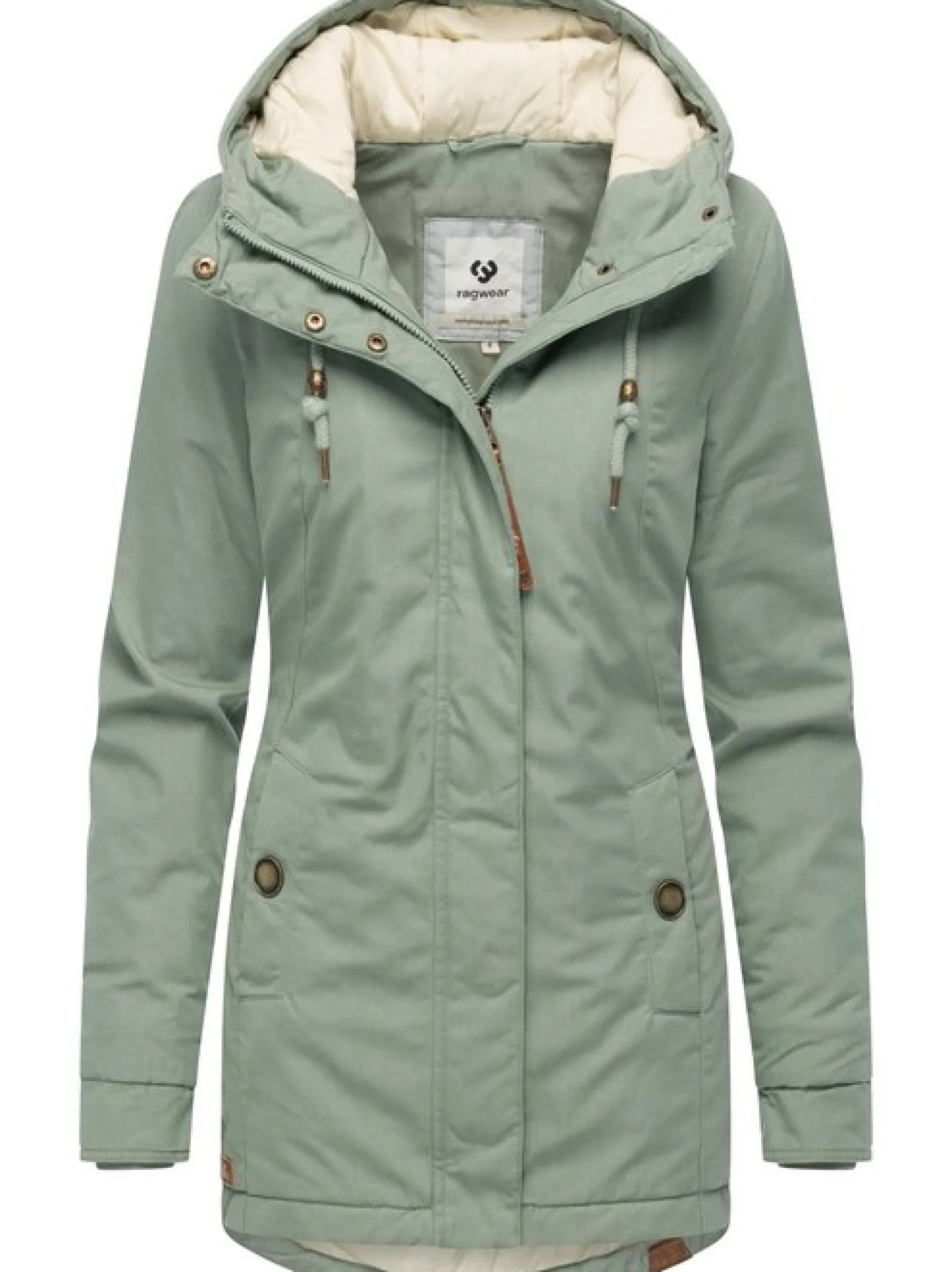 Ragwear Damen Winterjacke - Monadena Parka YOUMODO in grün
