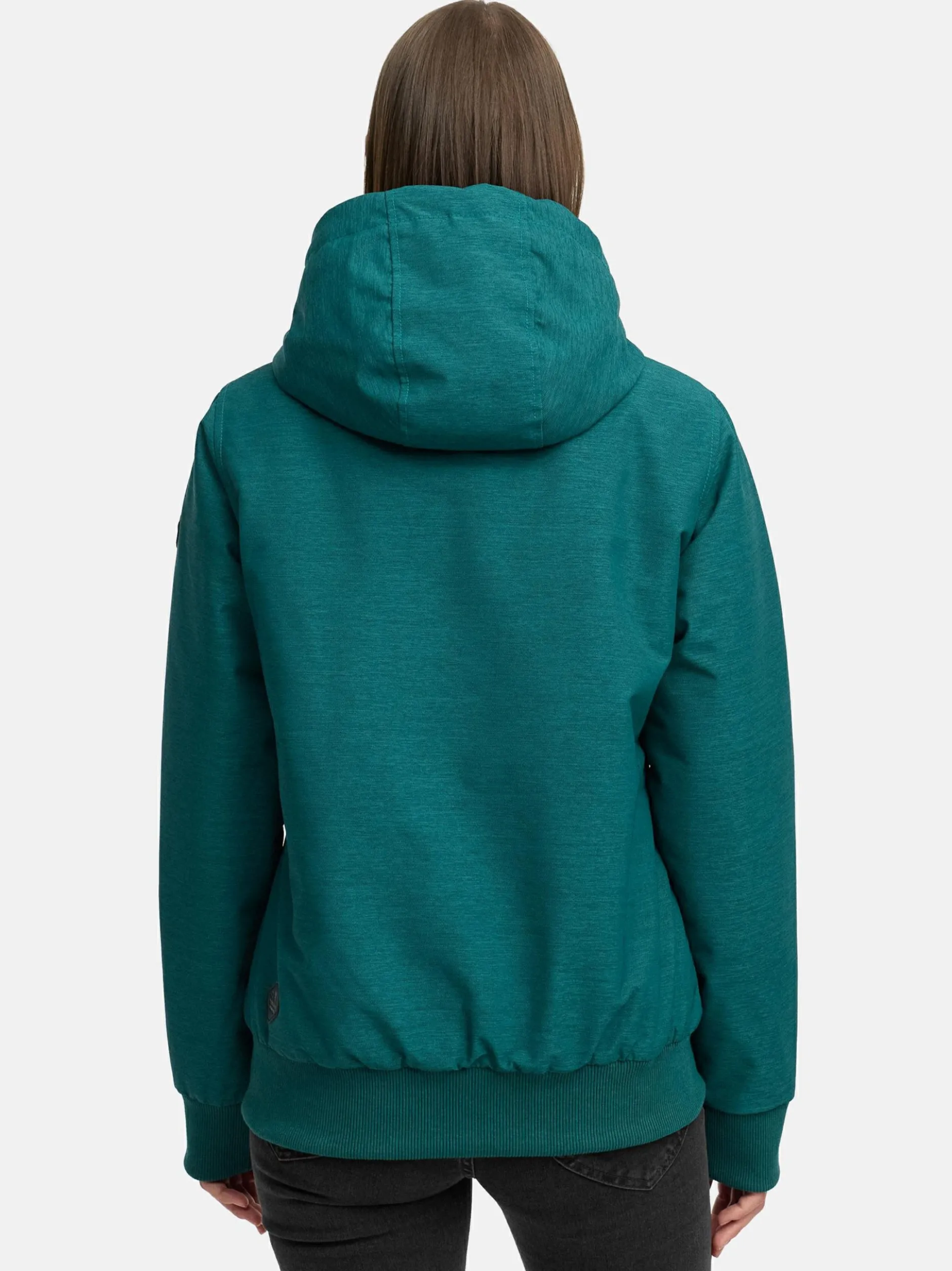 Ragwear Damen Winterjacke - Nuggie Melange in grün