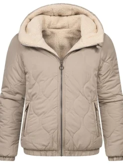 Ragwear Damen Winterjacke - Qaria in beige