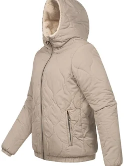 Ragwear Damen Winterjacke - Qaria in beige