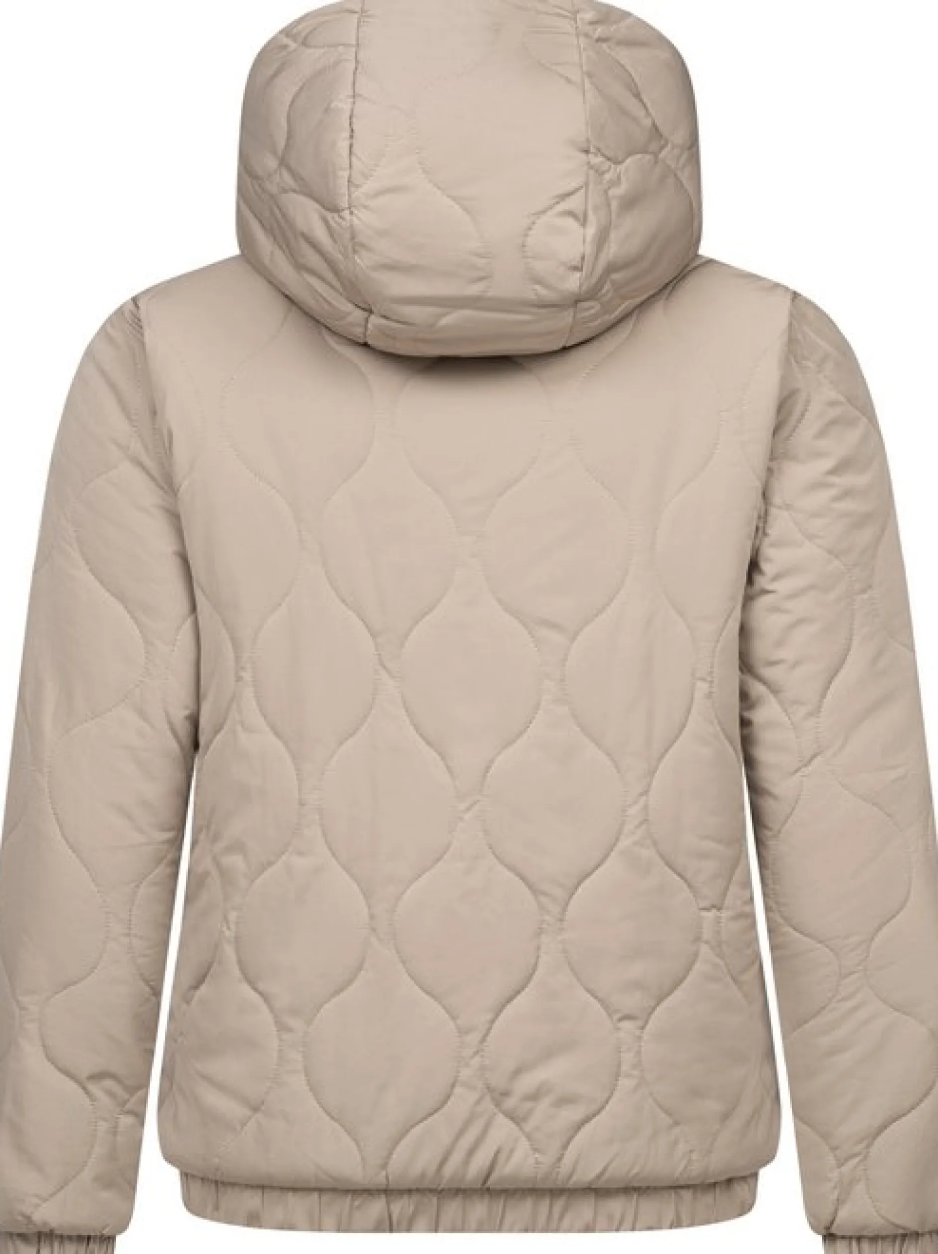 Ragwear Damen Winterjacke - Qaria in beige