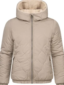 Ragwear Damen Winterjacke - Qaria in beige