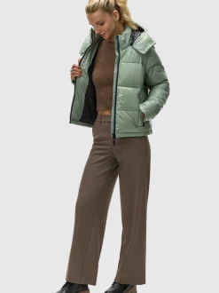 Ragwear Damen Winterjacke - Roobie in grün