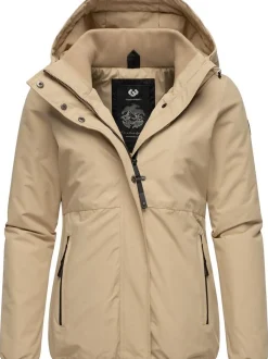 Ragwear Damen Winterjacke - Sunniva in taupe