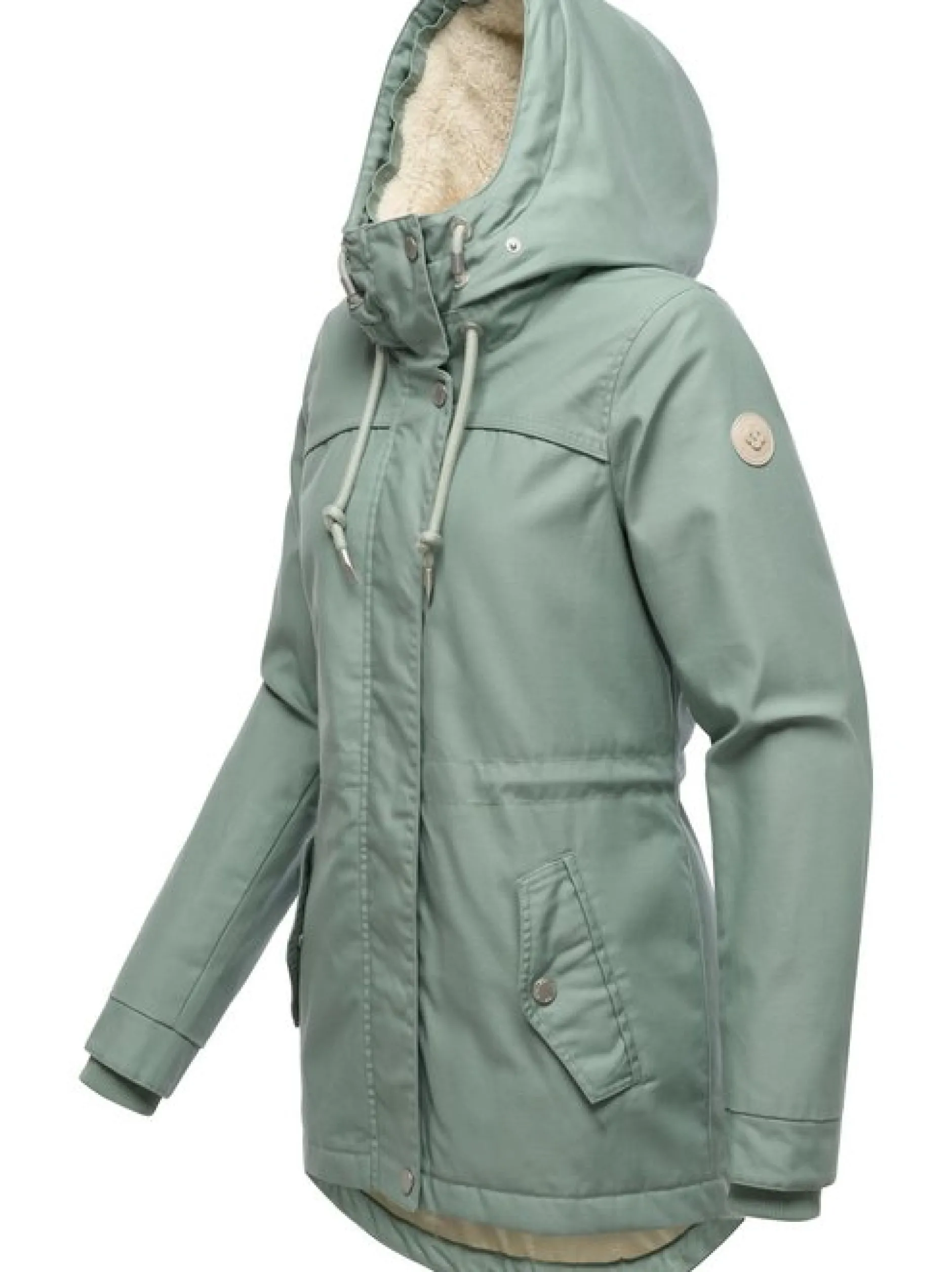 Ragwear Damen Winterjacke - Tawny Short YOUMODO in grün