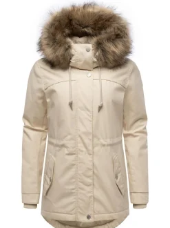 Ragwear Damen Winterjacke - Tawny Short YOUMODO in ecru