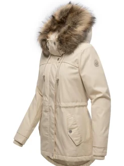 Ragwear Damen Winterjacke - Tawny Short YOUMODO in ecru