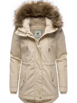 Ragwear Damen Winterjacke - Tawny Short YOUMODO in ecru