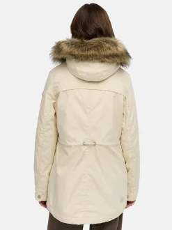 Ragwear Damen Winterjacke - Tawny Short YOUMODO in ecru
