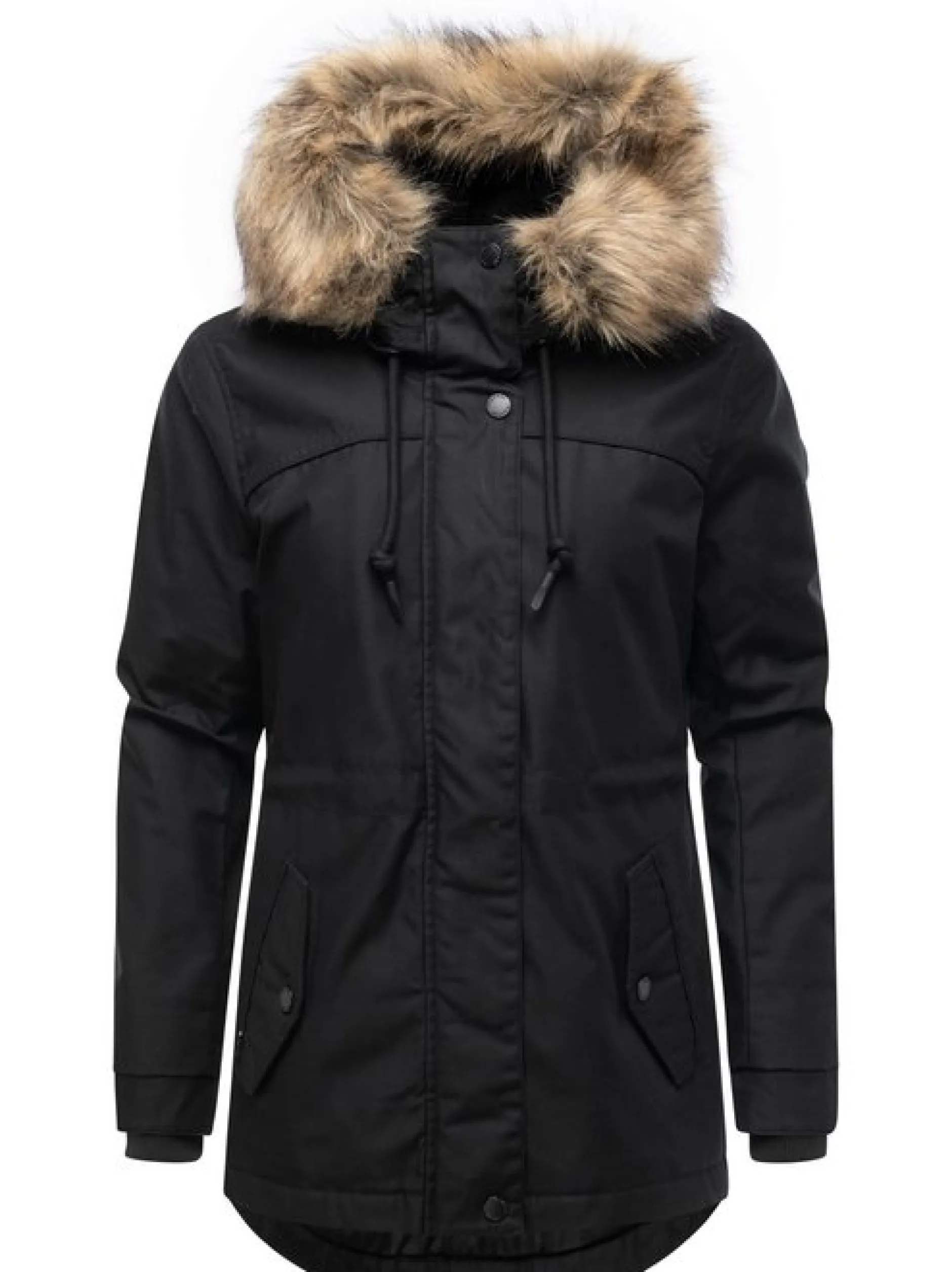 Ragwear Damen Winterjacke - Tawny Short YOUMODO in schwarz