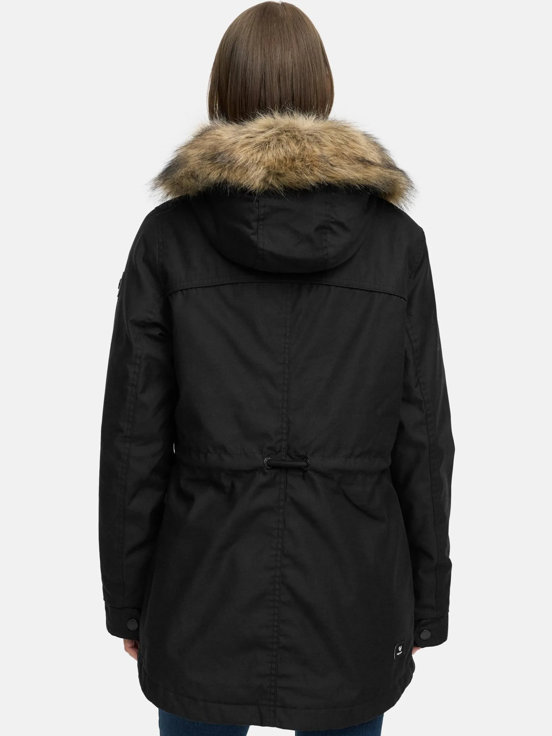 Ragwear Damen Winterjacke - Tawny Short YOUMODO in schwarz