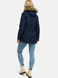 Ragwear Damen Winterjacke - Tawny Short YOUMODO in marine