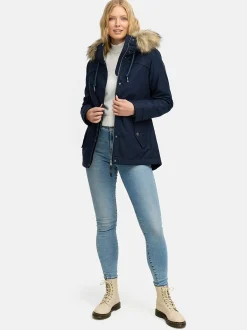 Ragwear Damen Winterjacke - Tawny Short YOUMODO in marine