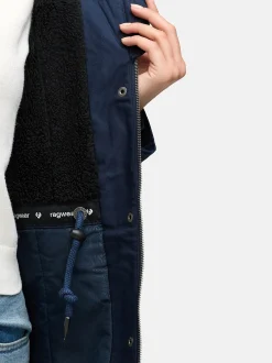 Ragwear Damen Winterjacke - Tawny Short YOUMODO in marine