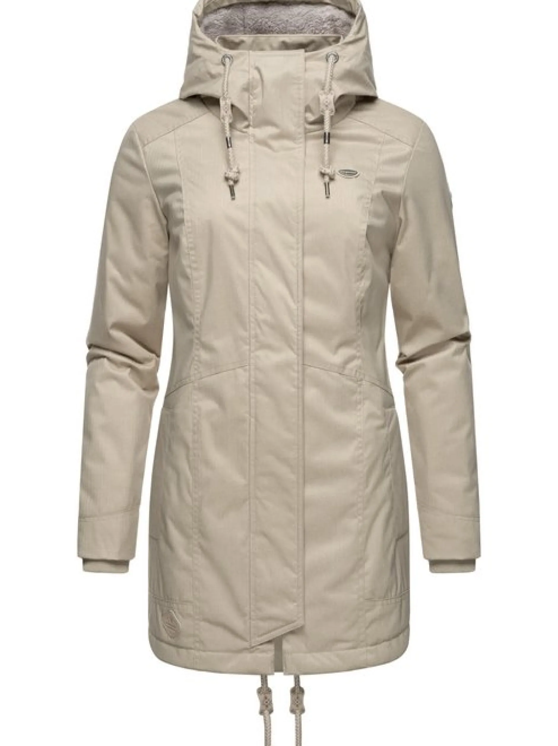 Ragwear Damen Winterjacke - Tunned in beige