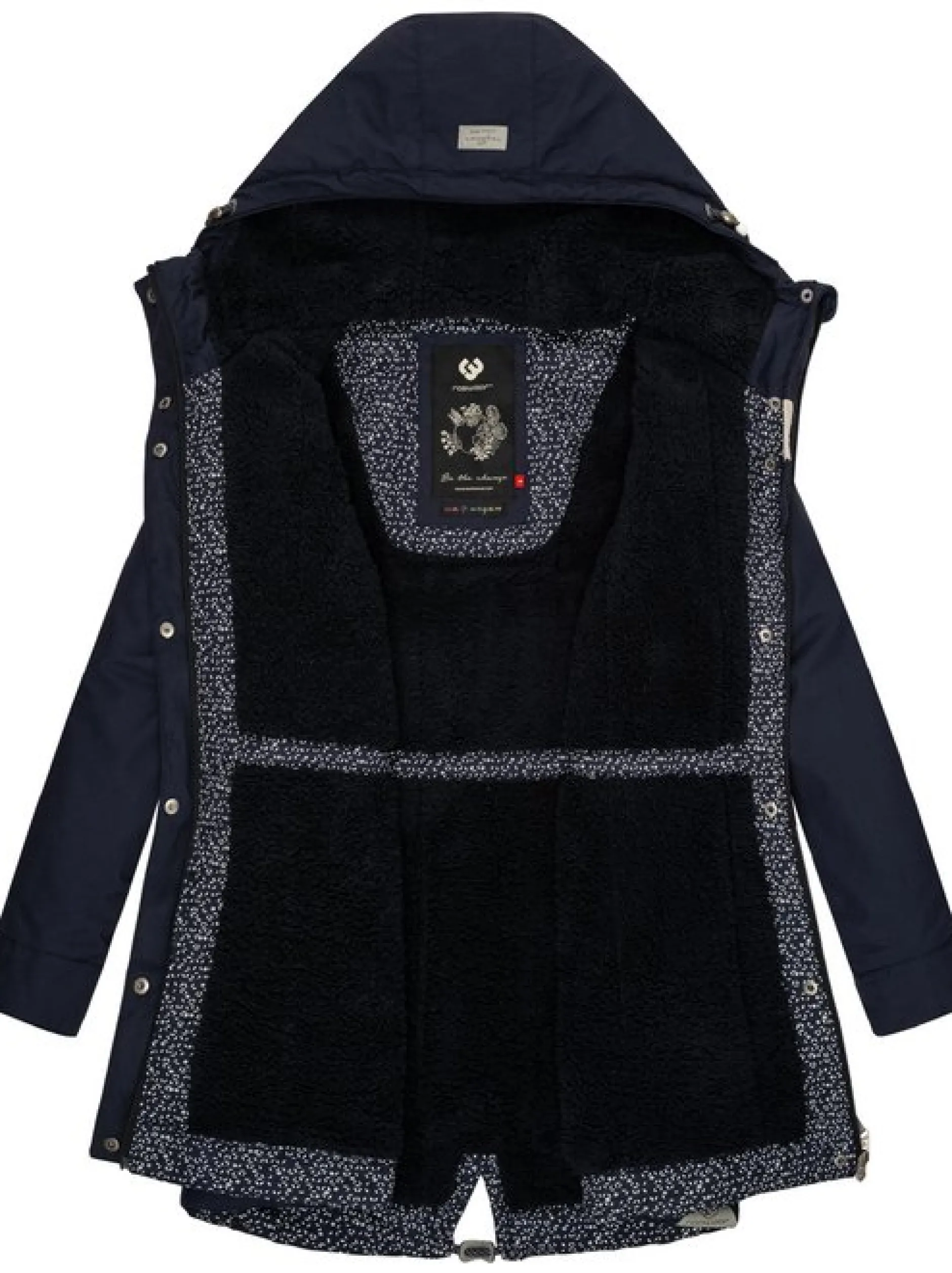 Ragwear Damen Winterjacke - YM-Canny in marine