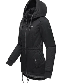Ragwear Damen Winterjacke - YM-Danka in schwarz