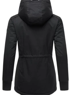 Ragwear Damen Winterjacke - YM-Danka in schwarz