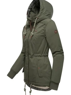 Ragwear Damen Winterjacke - YM-Danka in oliv