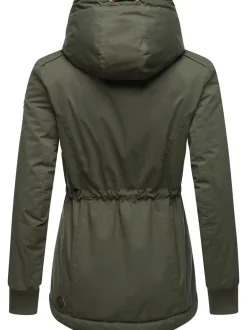 Ragwear Damen Winterjacke - YM-Danka in oliv