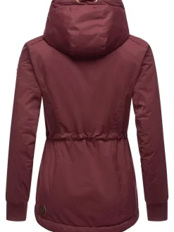 Ragwear Damen Winterjacke - YM-Danka in bordeaux
