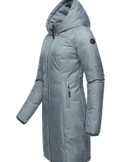 Ragwear Damen Wintermantel - Amarri in blau