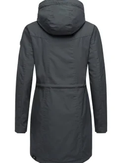 Ragwear Damen Wintermantel - Elsie in grau