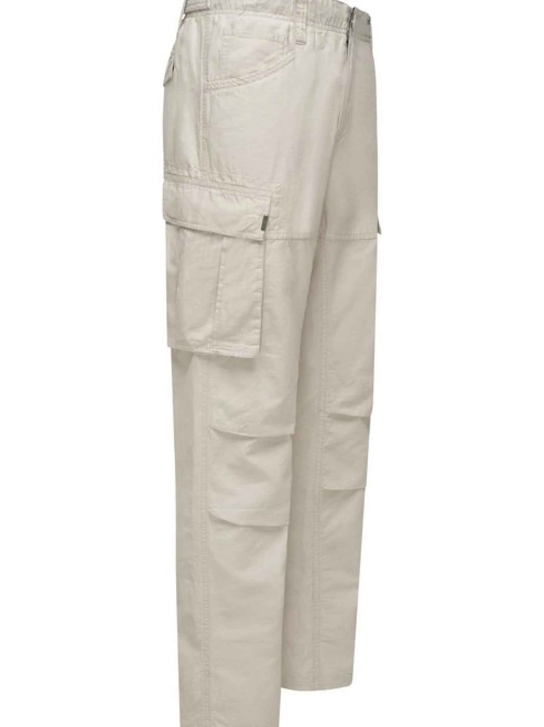 Ragwear Herren Cargohose - Merly Long Linen in beige