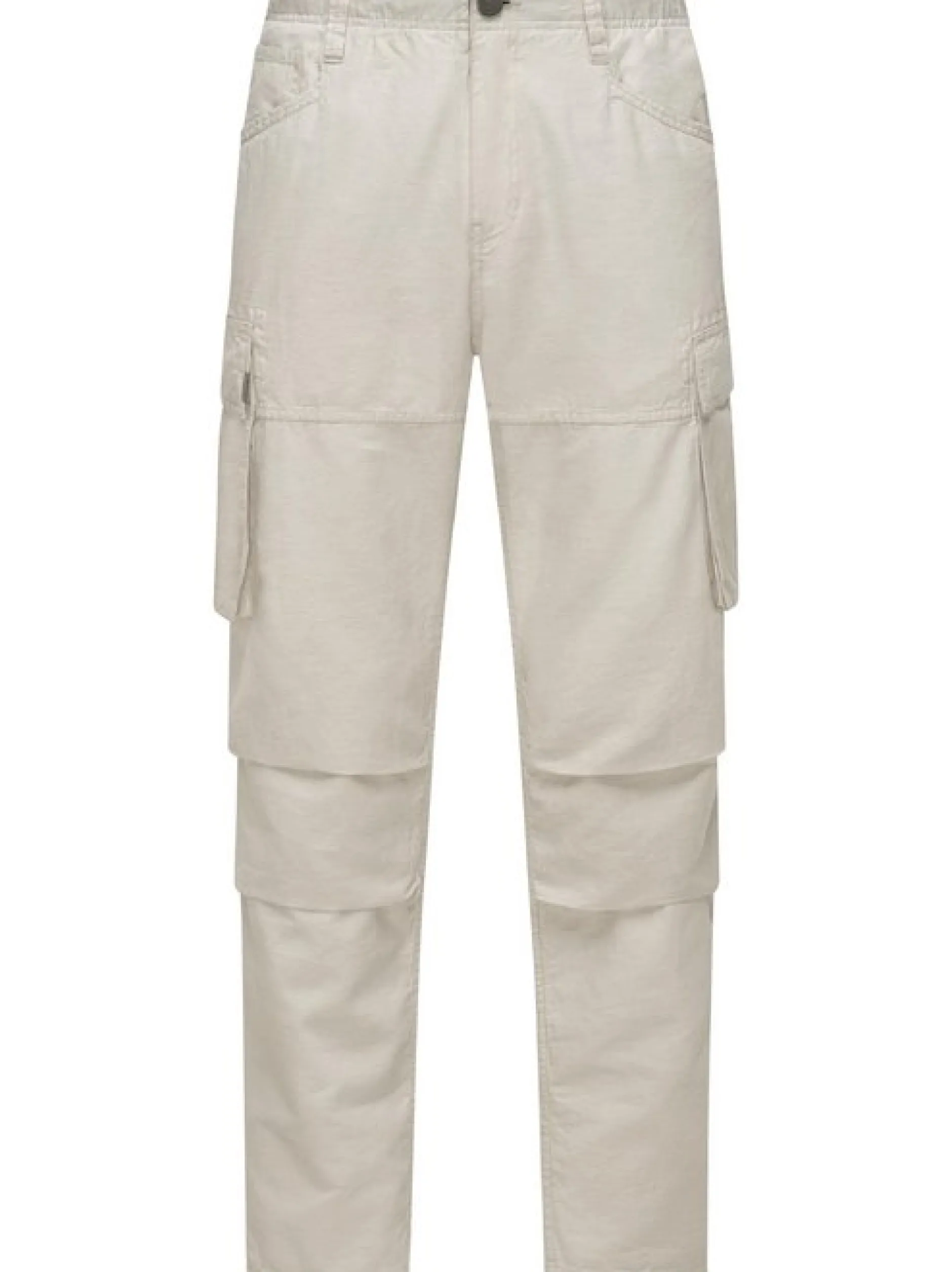 Ragwear Herren Cargohose - Merly Long Linen in beige
