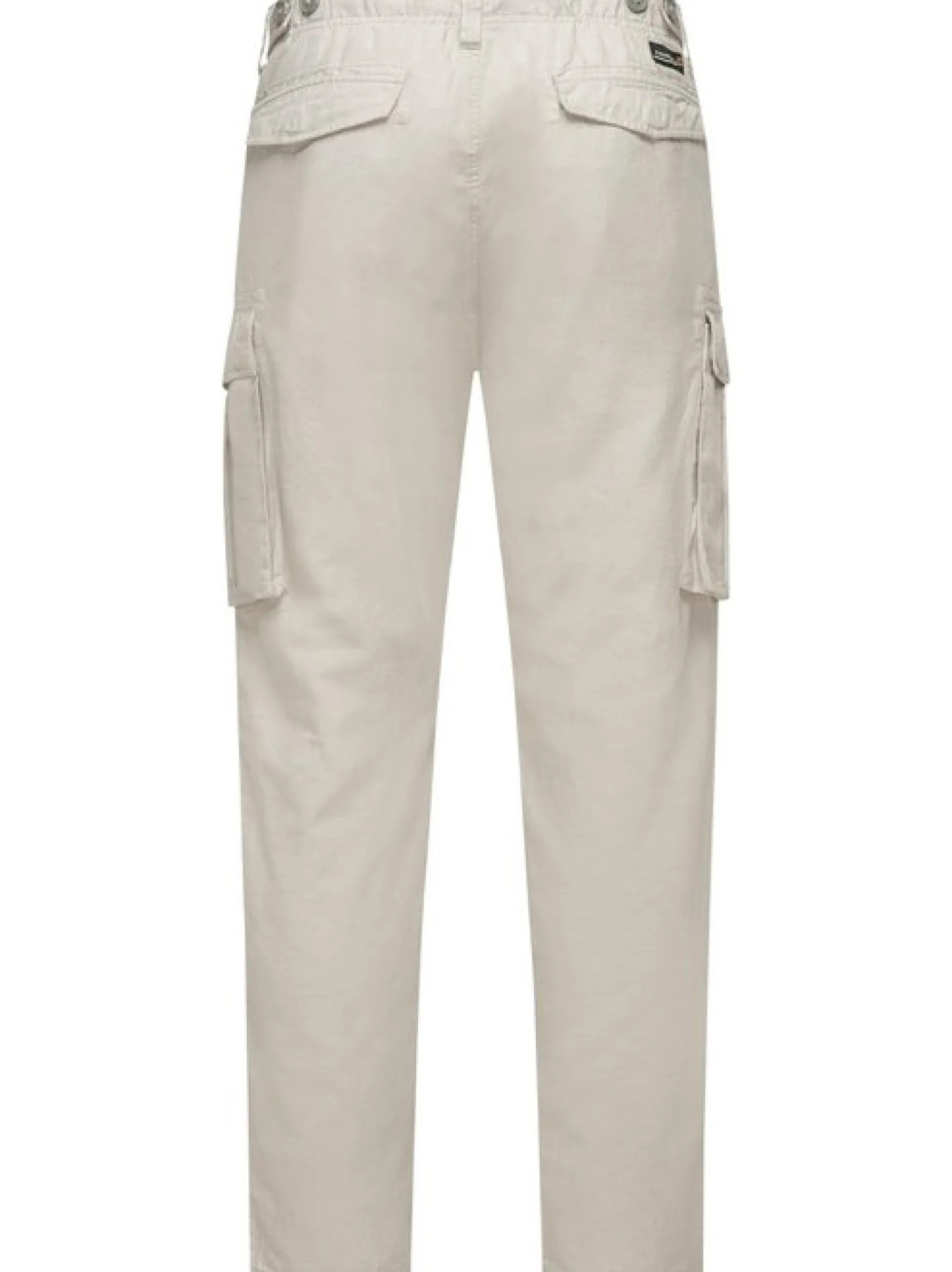 Ragwear Herren Cargohose - Merly Long Linen in beige
