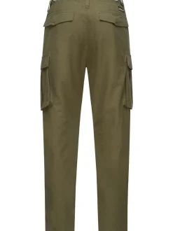 Ragwear Herren Cargohose - Merly Long Linen in oliv