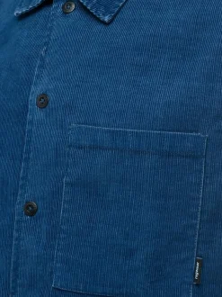 Ragwear Herren Kurzarmhemd - Teecord in blau