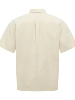 Ragwear Herren Kurzarmhemd - Teecord in ecru