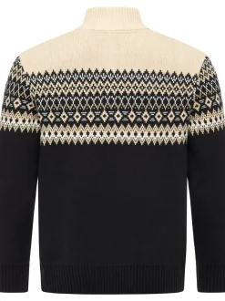 Ragwear Herren Norwegerpullover - Norwaian in schwarz