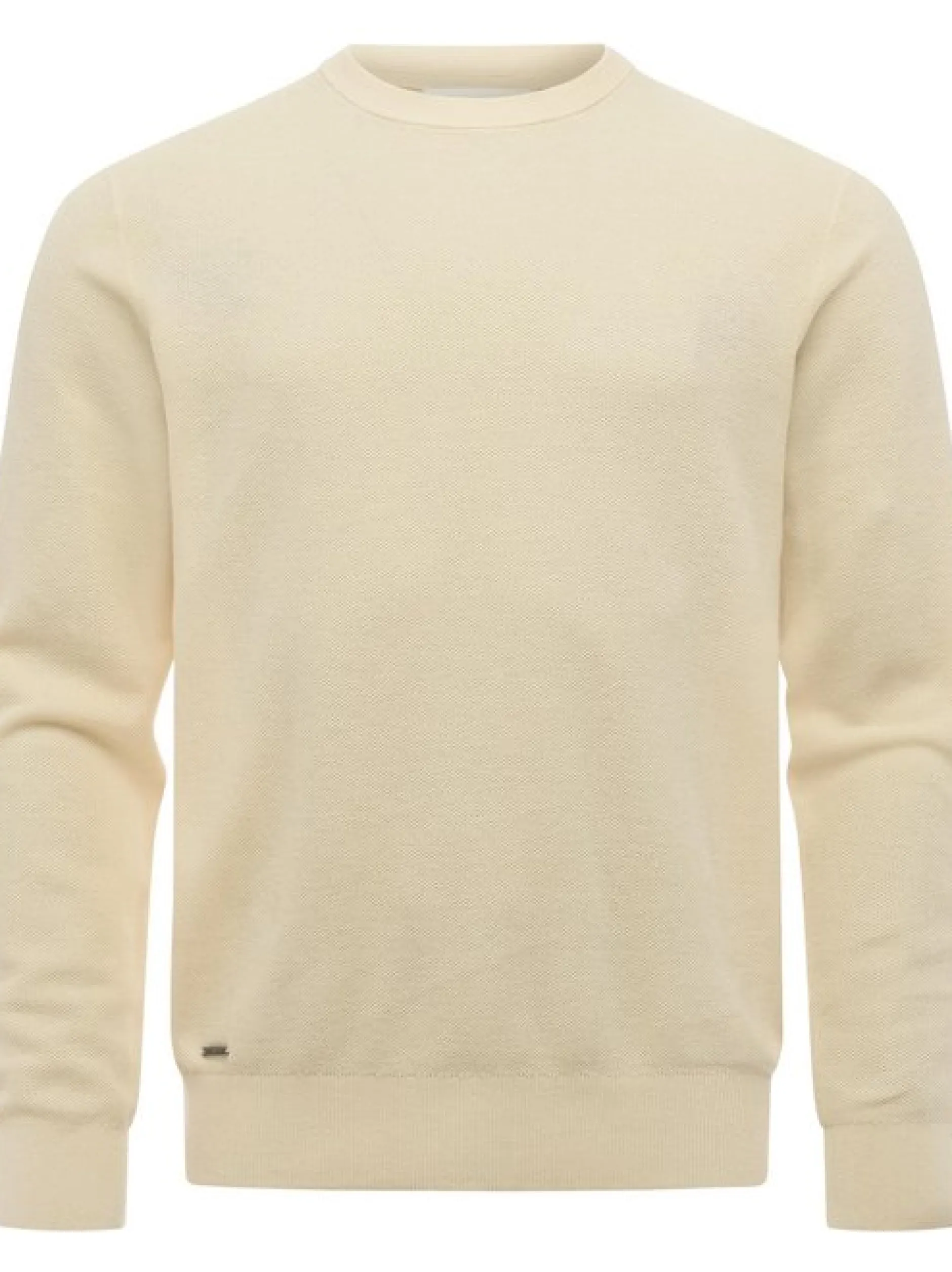 Ragwear Herren Rundhalspullover - Orien in ecru