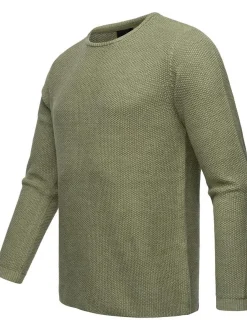 Ragwear Herren Strickpullover - Knitson in oliv