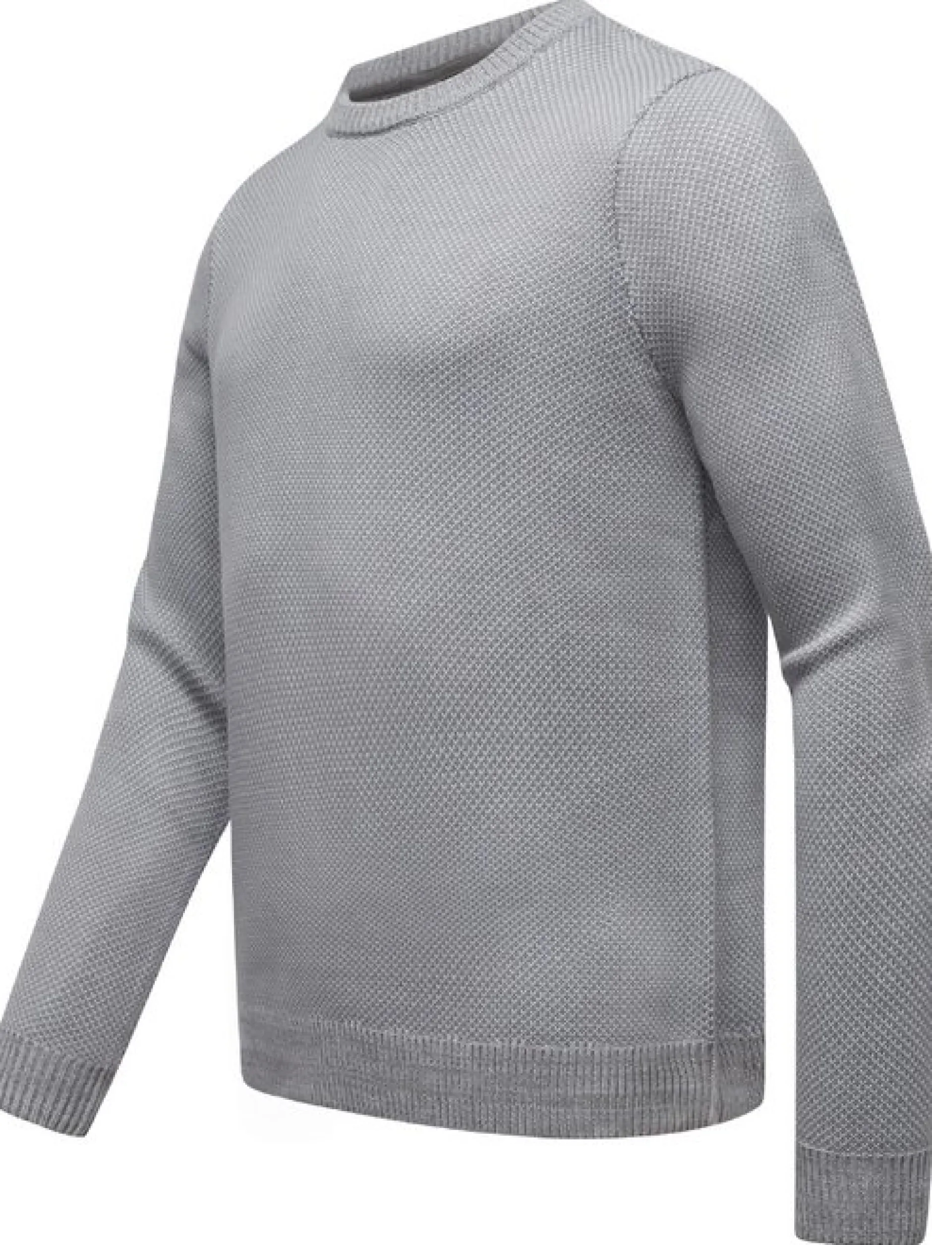 Ragwear Herren Strickpullover - Larrs in grau