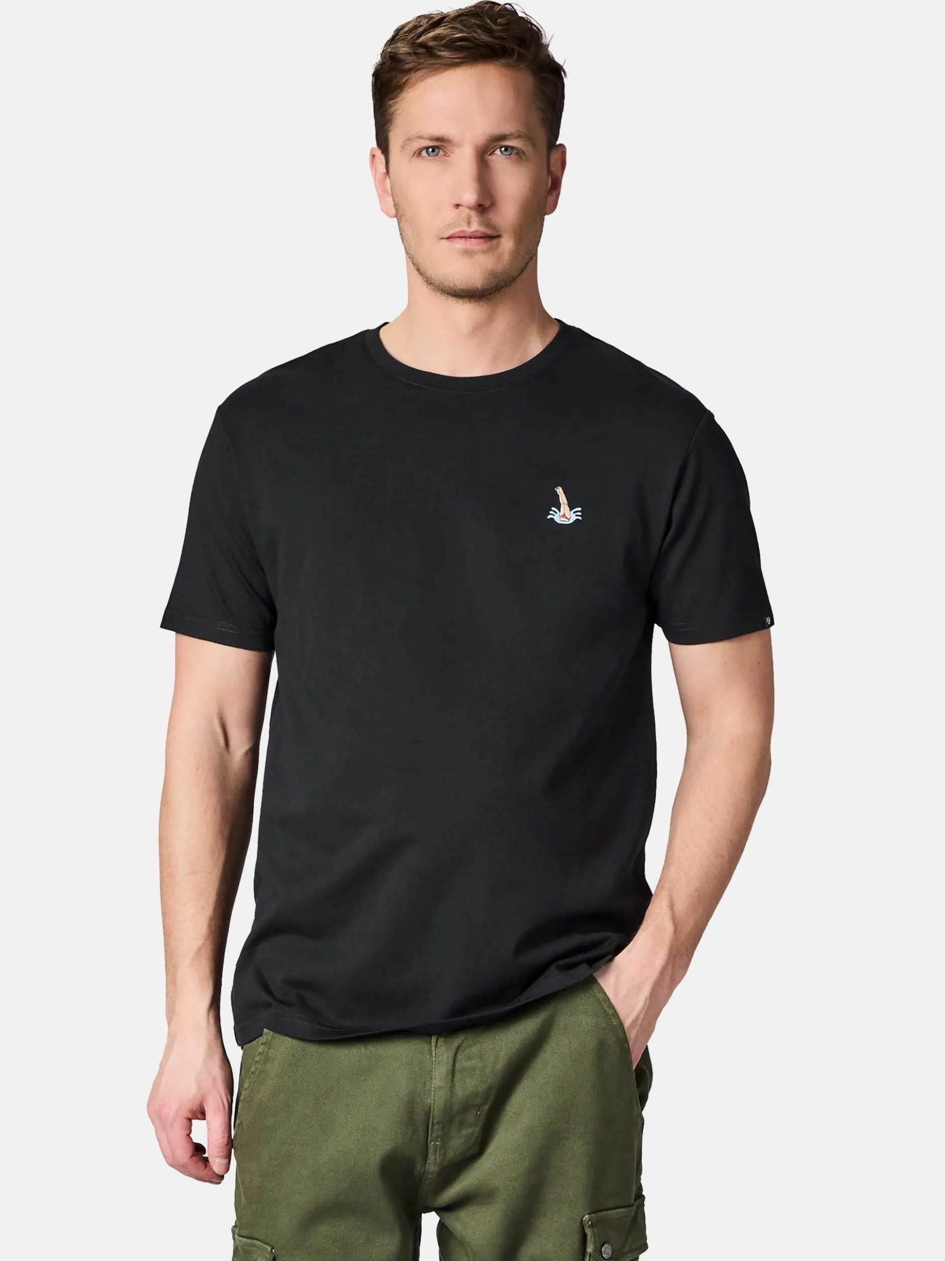 Ragwear Herren T-Shirt - Samms A YOUMODO in schwarz