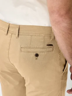 Redpoint Herren Bermuda - Surrey Slim Fit in beige