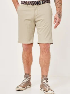 Redpoint Herren Bermuda - SURREY Slim Fit in beige