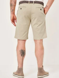 Redpoint Herren Bermuda - SURREY Slim Fit in beige