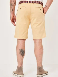 Redpoint Herren Bermuda - SURREY Slim Fit in gelb