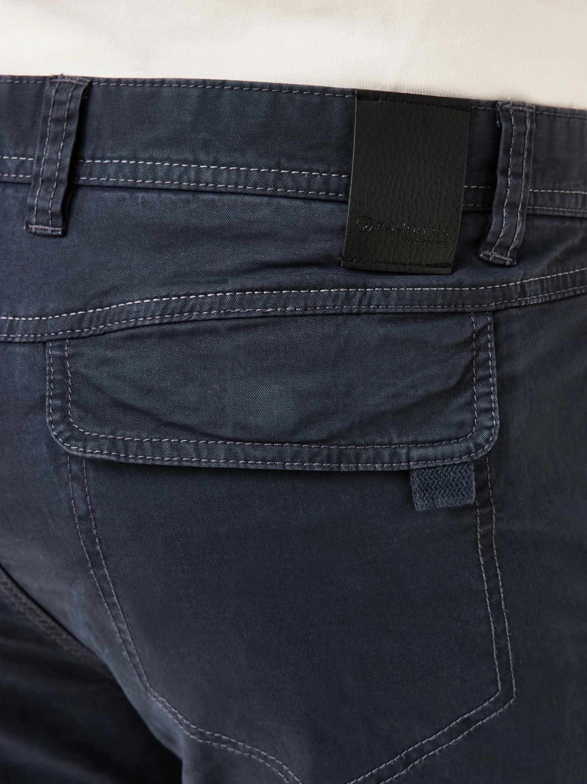 Redpoint Herren Cargohose - MONCTON Straight Fit in marine