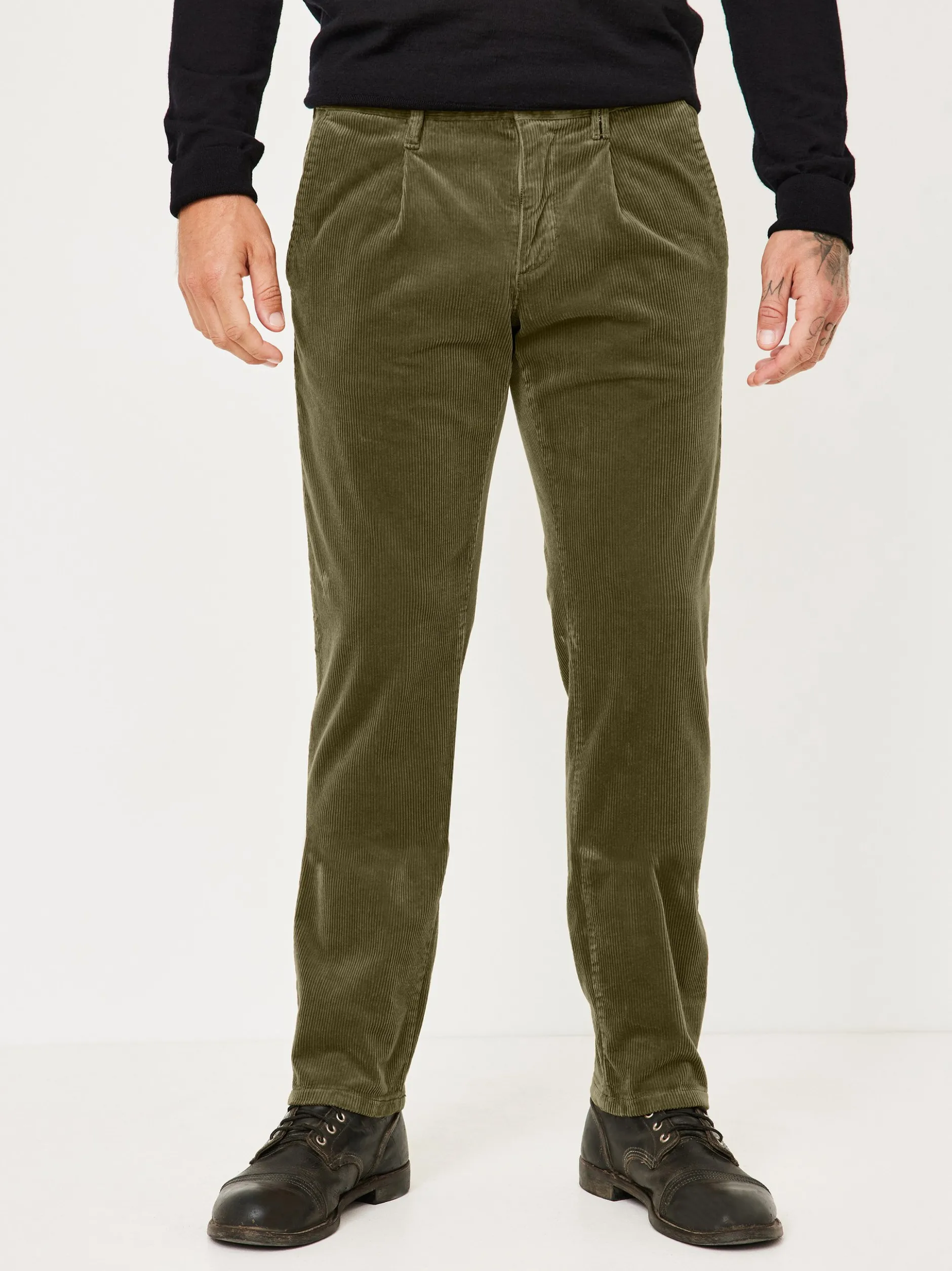Redpoint Herren Chino - JASPER Slim Fit in oliv
