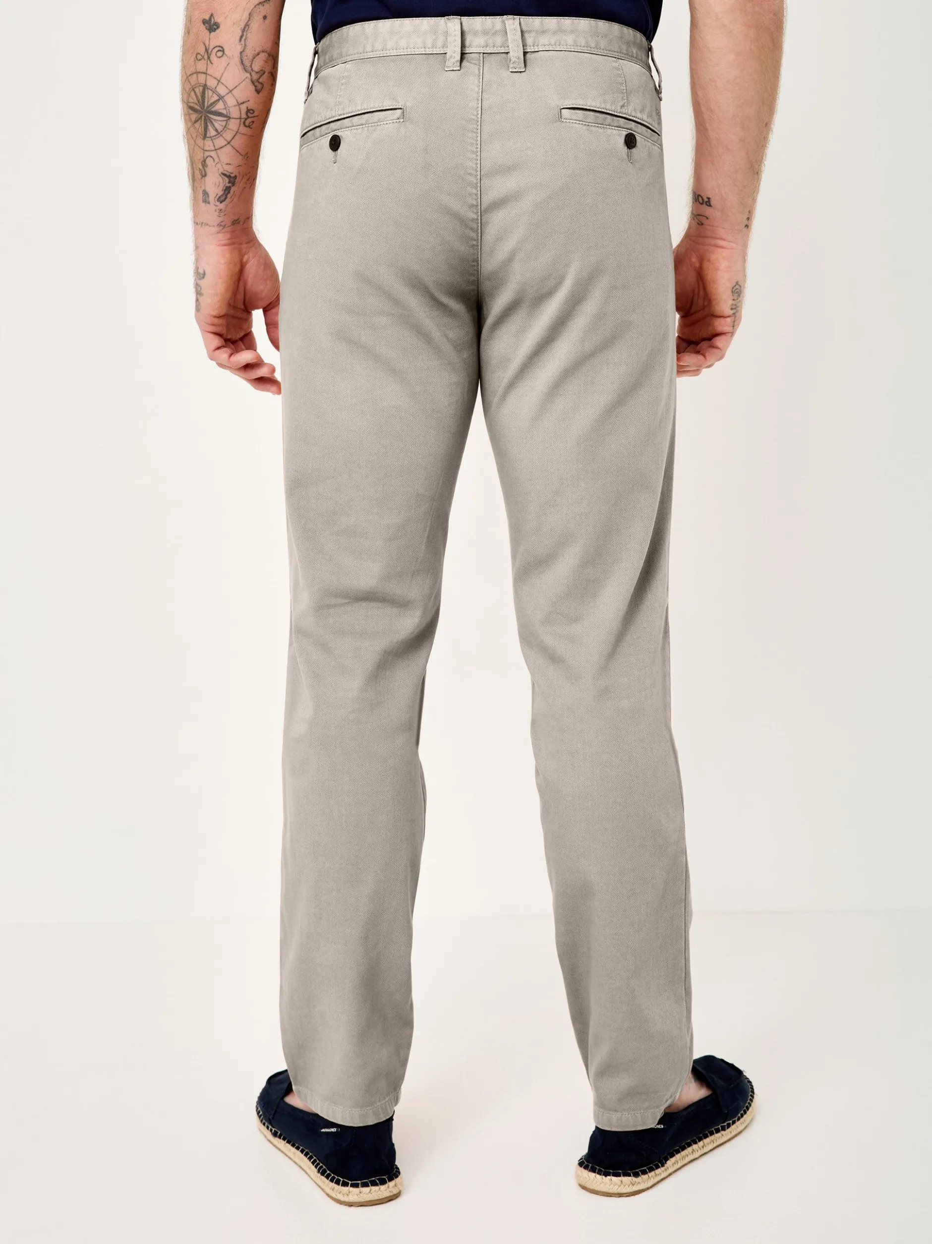 Redpoint Herren Chino - JASPER Slim Fit in kitt