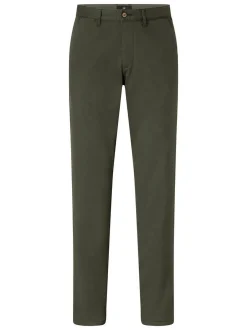 Redpoint Herren Chino - Jasper Slim Fit in oliv