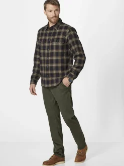 Redpoint Herren Chino - Jasper Slim Fit in oliv
